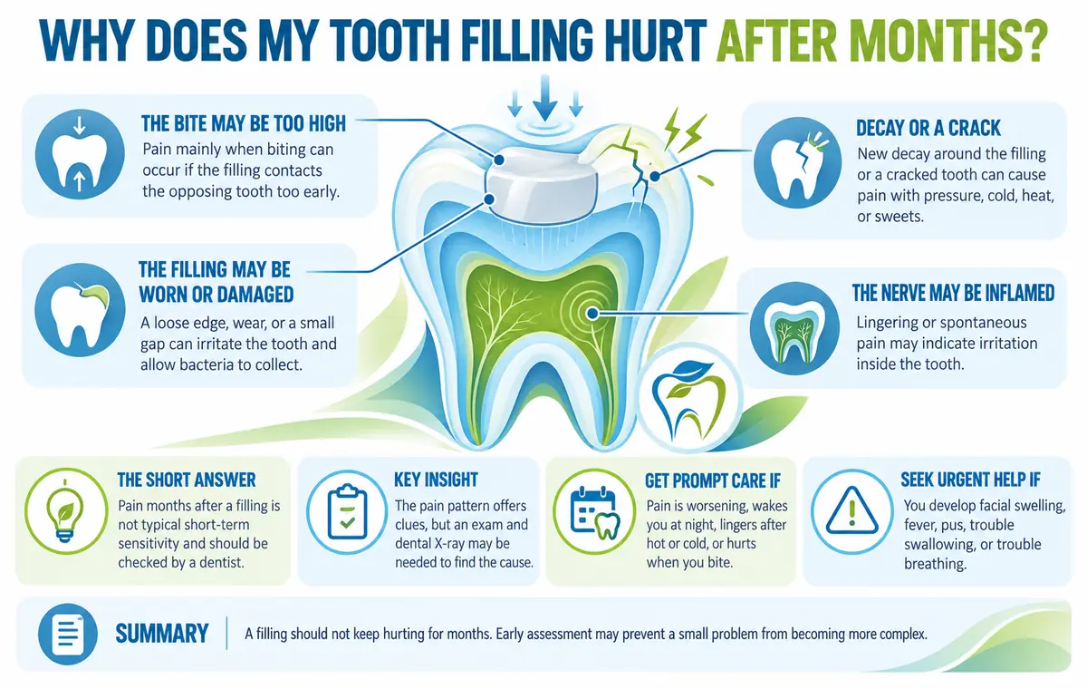 Why Does My Tooth Filling Hurt After Months
